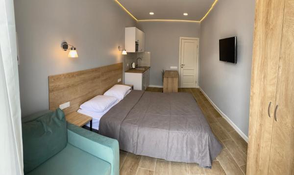 Студии в Апартаментном комплексе Скала парус Прасковеевка