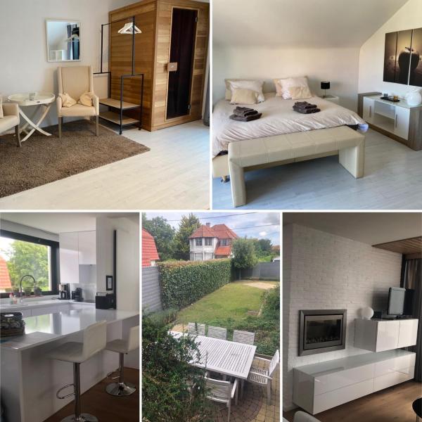 Villa Georges met tuin en sauna, Забронировать Вилла Коксейде Westhoek