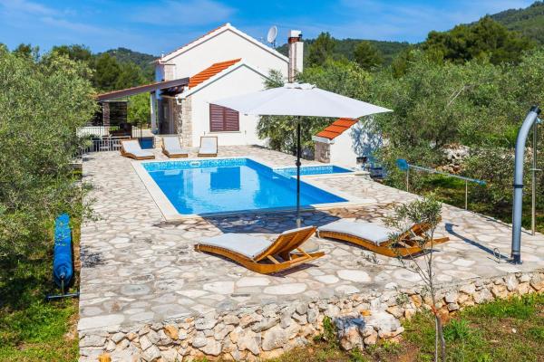 Villa Mariela in Korcula, heated pool, Забронировать Вилла Вела-Лука Корчула