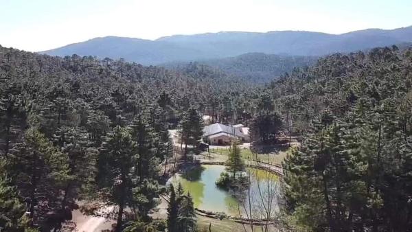 Chalet lujo en finca Zafiro lagunazo Riopar 5 o 3 dormitorios y 3 Baños Parque Natural del Rio Mundo, Забронировать Шале Отели Риопар-Вьехо с парковкой, Парковка