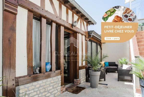 Chic et reposant, en famille ou entre amis CLS Deauville, Забронировать Дом для отпуска Коттеджи Сен-Фильбер-де-Шан, Коттедж