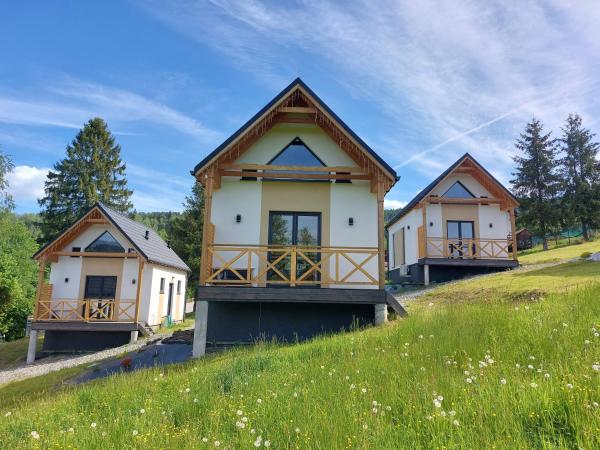 Chatki wisla houses, Забронировать Дом для отпуска Отели Вислы с бассейном, рядом с Горнолыжный курорт Партечник, Бассейн
