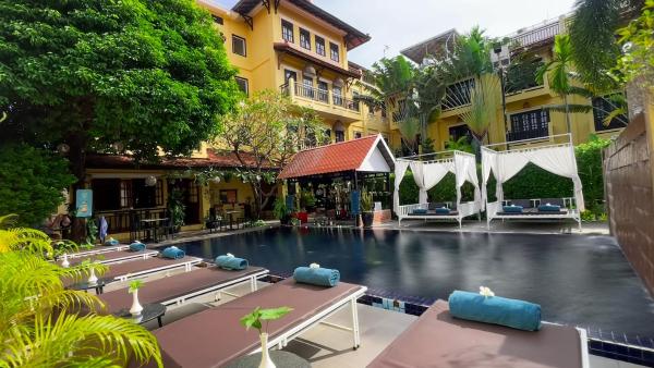 Villa Indochine d'Angkor, Забронировать Отель Бизнес-отели Провинции Сием-Рип, 4* 5*