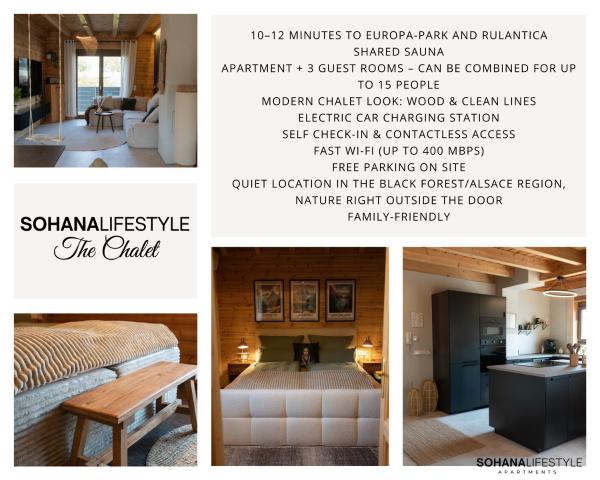 Sohana Chalet I Design I Apartment and Guest Rooms I Sauna I AC