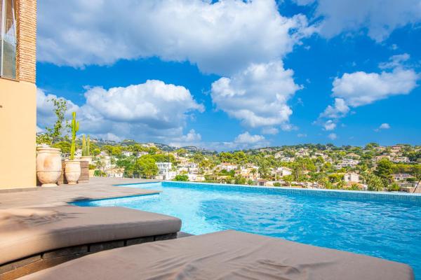 Elena Baladrar - sea view villa with private pool in Benissa