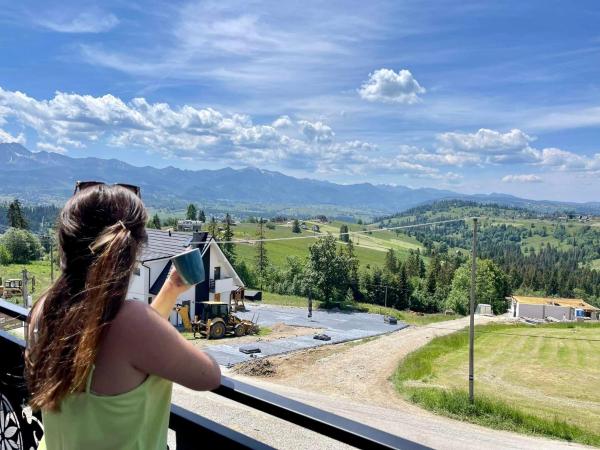 Domki Widokowelove z widokiem na panoramę Tatr - mountain view, Забронировать Шале Коттеджи Гличарув Гурны, Коттедж