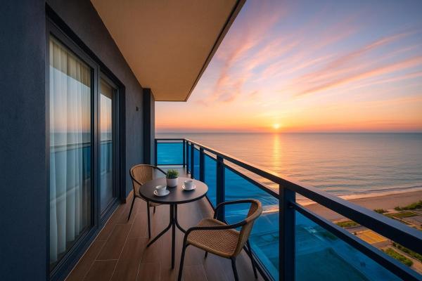 Panoramic Sea and City View Aparthotel In Orbi City Batumi