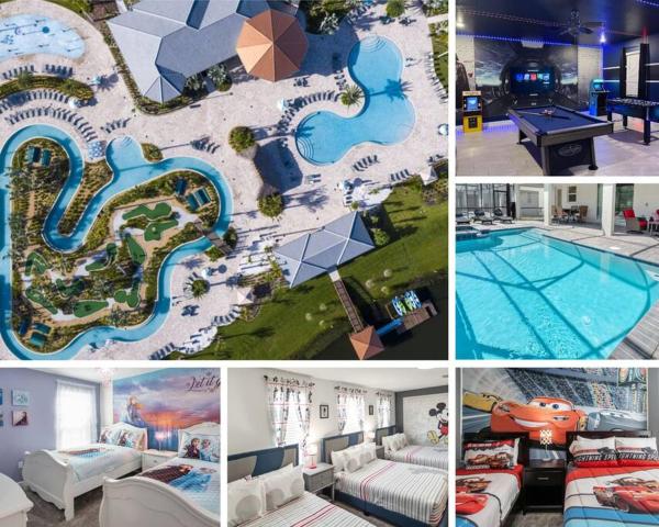 Luxury 9BR Villa @ Storey Lake Resort Near Disney, Забронировать Вилла Отели Киссимми с парковкой, Парковка