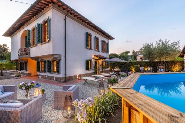 Villa Cesare 4 bedroom Villa with Pool, Забронировать Вилла Лукка Тоскана