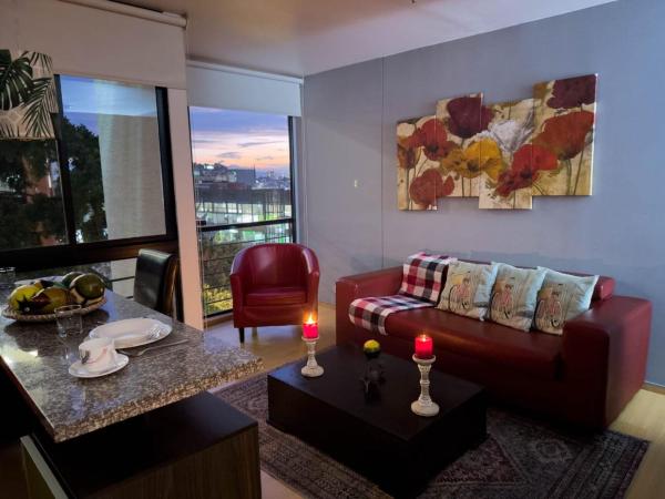 Modern Studio Apartment in Chapinero, Bogotá, Забронировать Апартаменты/квартира Чапинеро-Альто Богота