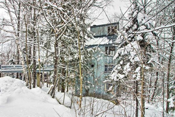 Walk to Ski Trails Ludlow Home on Okemo Mountain!