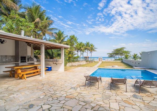 Paraíso Pé na Areia em Boracéia - Desfrute da conveniência de ter a praia no seu quintal, Забронировать Дом для отпуска Отели Сан-Паулу с бассейном, Бассейн