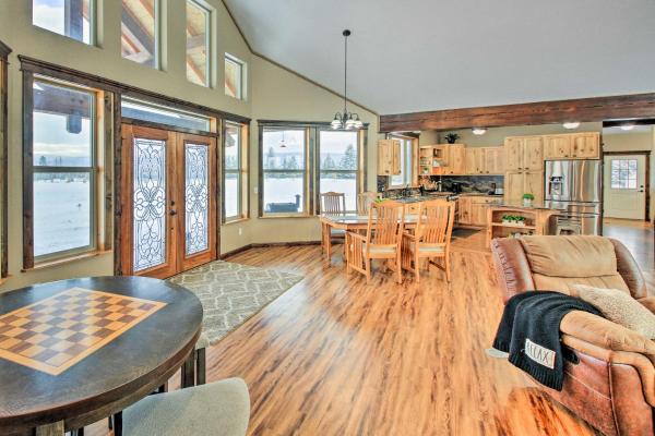 All-Season Bonners Ferry Home with Views