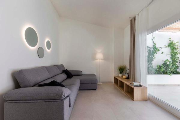 Agradable casa con patio interior