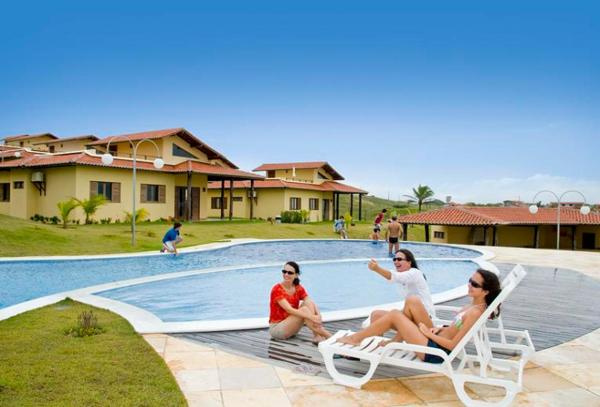 Praia piscina e BBQ condomínio fechado 3 quartos Ch11, Забронировать Дом для отпуска Виллы Northeast of Brazil, Вилла