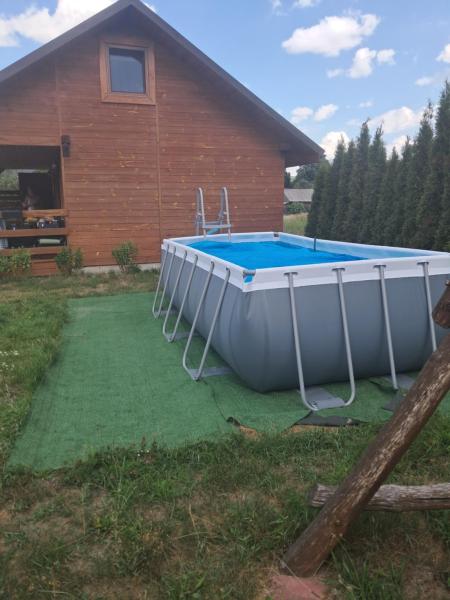 Gucio2, Забронировать Дом для отпуска Отели Звежинец с бассейном, Бассейн