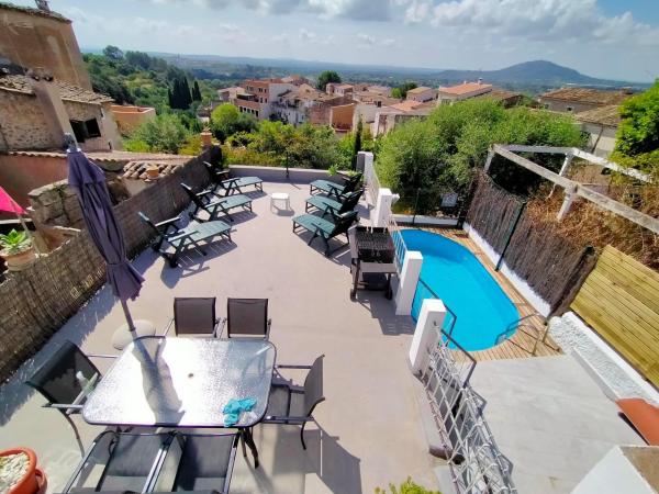 Son Massanet con Piscina y Fantásticas Vistas, ideal para ciclistas y senderistas, Забронировать Дом для отпуска Виллы Кампанет, Вилла