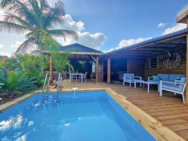 Villa lAnjou Créole a Sainte Anne en Guadeloupe avec piscine privée et 2 chambres pour 4 personnes, Забронировать Дом для отпуска Сент-Анн Grande-Terre