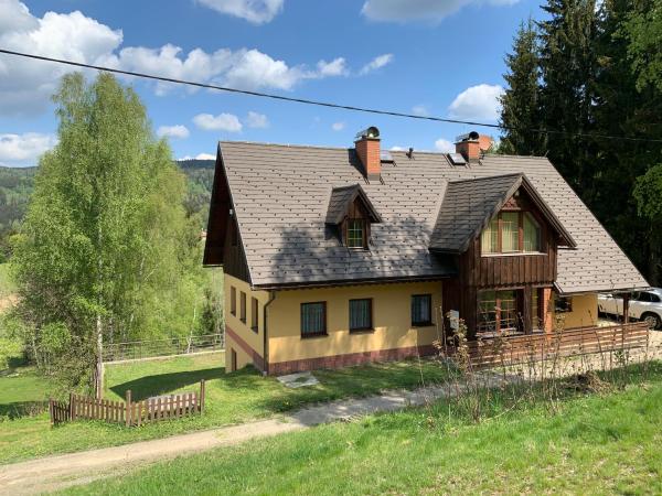 Chalet Jizerky, Забронировать Шале Танвальд Jizera Mountains, рядом с Turistická