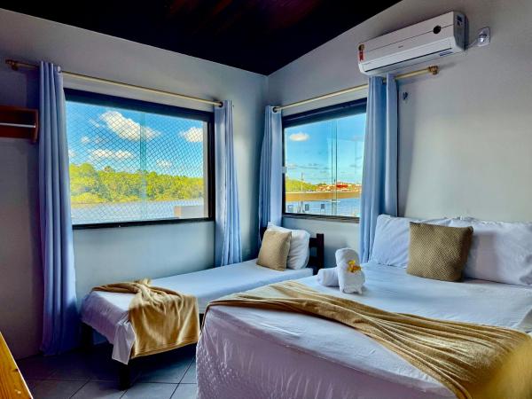 Lar da Preguiça: 90m2,Vista incrível, A/C, Wi-Fi, à 700m do centro.