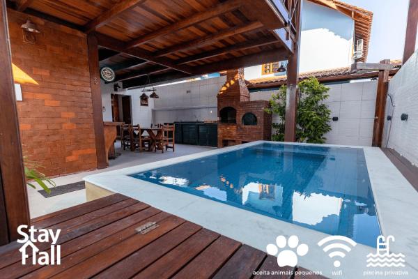 Casa com 4Suítes, churrasq+Piscina privativa-SH014, Забронировать Отель Тамандаре Пернамбуку