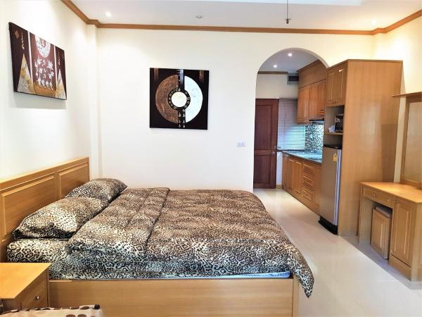 Large 1st Floor Studio Condo at Baan Suan Lalana