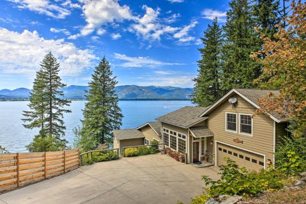Sandpoint Waterfront Getaway on Lake Pend Oreille!, Забронировать Дом для отпуска Сагл Айдахо