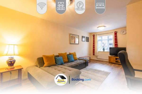 3 Bedroom House By B and R Serviced Accommodation Amesbury With Super fast Wi-Fi 145Mbps, Забронировать Дом для отпуска Эймсбери Уилтшир