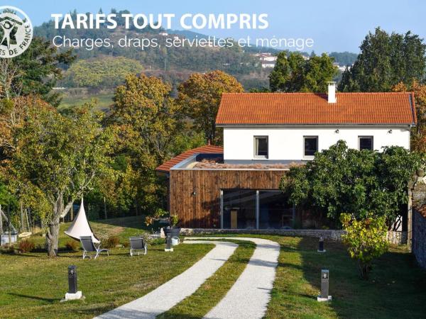 Gîte de Charme pour 6 pers, Jardin & Étang privé - FR-1-496-157