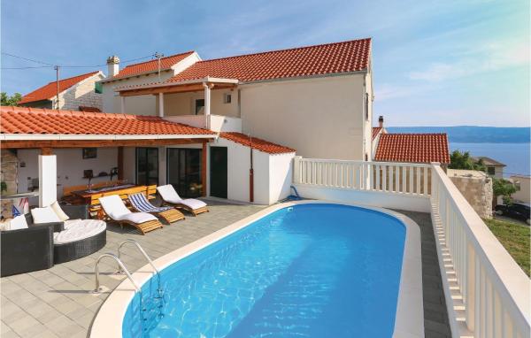 Awesome Home in Stanici with WiFi, 3 Bedrooms & Hot Tub