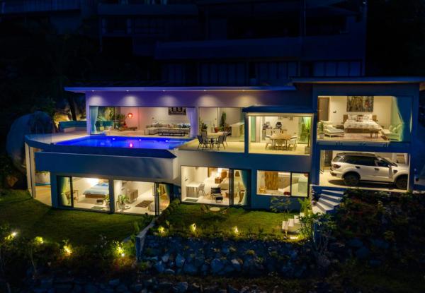 Villa Jugraj - 5BR Hilltop Sanctuary Seaview Villa, Забронировать Вилла Виллы Самуй, Вилла