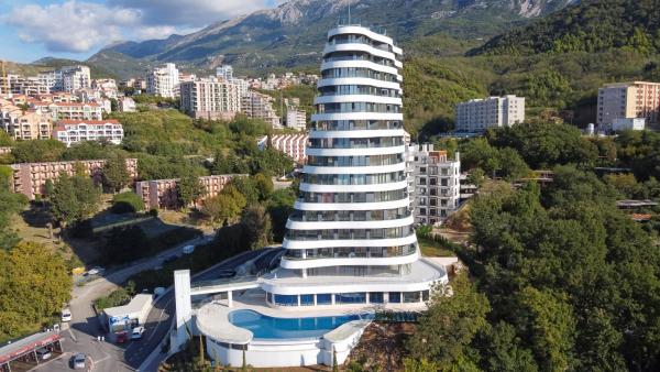 Skyline resort, Забронировать Апартаменты/квартира Отели Бечичи с бассейном, Бассейн
