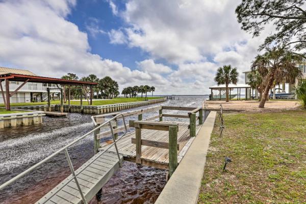 Waterfront Panacea Vacation Rental with Dock!, Забронировать Дом для отпуска Панасея штат Флорида