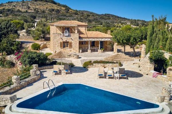 Extravagant Zante Villa Villa Crystal Great Sea Views 3 Bedrooms, Забронировать Вилла Коритион Закинф