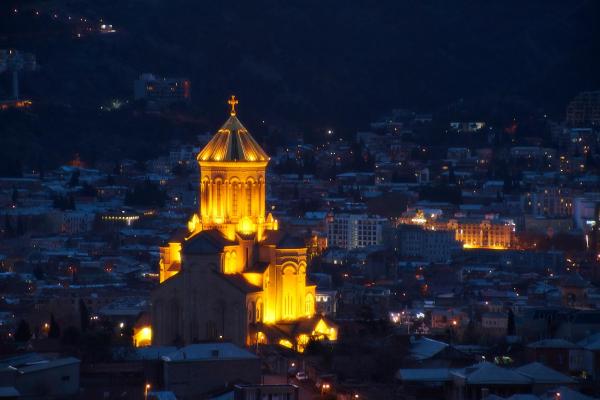Book wine tasting over Tbilisi