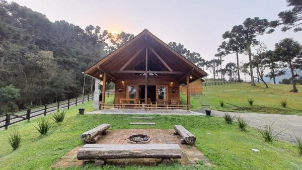 Quinta do Vale - Cabana Família, Забронировать Шале Отели Санта-Катариной с парковкой, Парковка