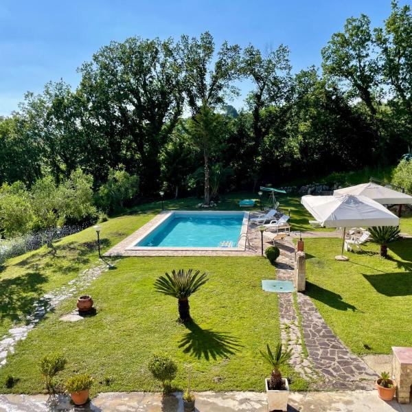 Villa con Piscina Donna Romina, Забронировать  Отели Сант-Агата-де-Готи с бассейном, Бассейн