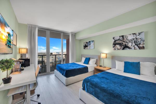 Water View Building With Pool - 5-Min Walk To The Beach - Cozy Studios, Забронировать  Халландейл-Бич Голливуд