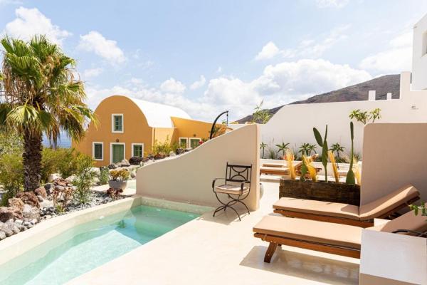 Exclusive Santorini Villa 3 Bedroom Villa Private Jetted Pool Sea View, Забронировать  Ия 