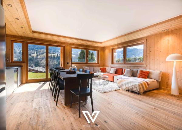 Chalet Prestige Hélios 12 guests, Забронировать Шале Межев Evasion Mont-Blanc