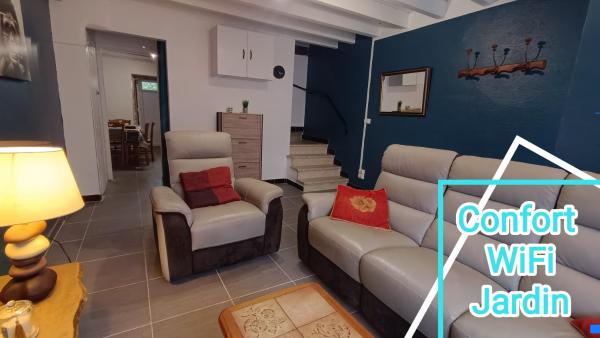 Charmante Maison de Village T3 Rénovée et son Jardin, Забронировать  Ревель 