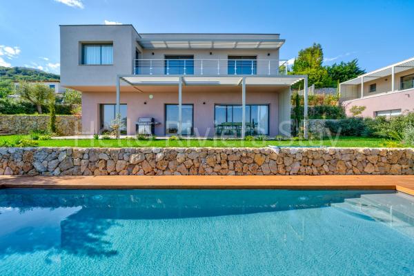 Villa Gaïa, piscine, vue mer, salle de sport, Забронировать  Туррет-сюр-Лу Приморские Альпы