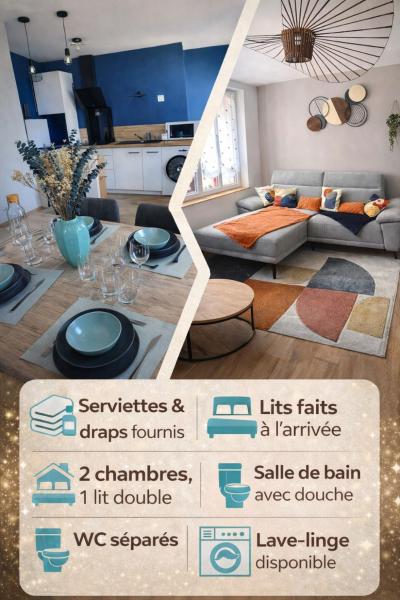 DUPLEX RDC, Забронировать  Фекан Seine-Maritime, рядом с Тематический парк Woody Park