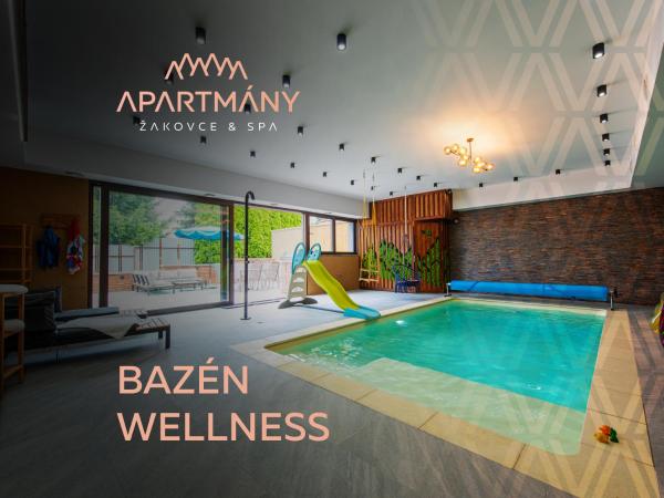 Wellness Vila Žakovce s bazénom, Забронировать  Отели Стары-Смоковец с бассейном, Бассейн