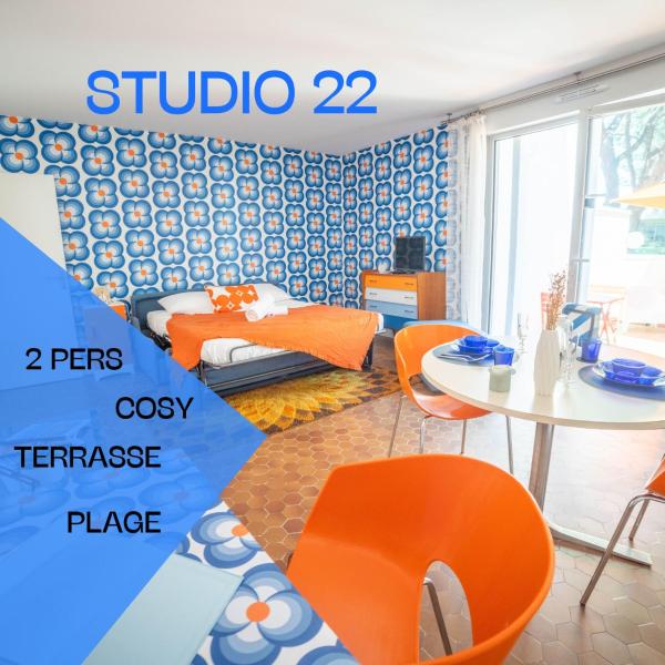 Studio 22-Clim-Wifi-Terrasse-Plage, Забронировать  Недорогие отели Камарг, недорогие