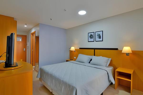 Comfort Hotel Taguatinga - Flat Encantador c/ Wifi, Забронировать  Недорогие отели Федерального округа - West-Central Brazil, недорогие