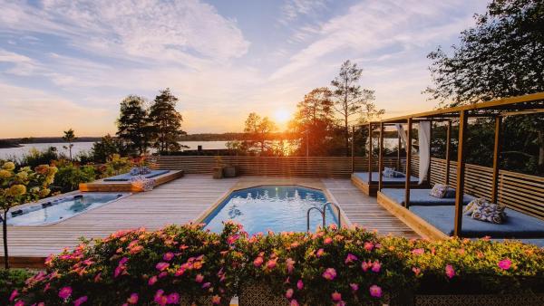 Privat Spirit Spa Villa, Забронировать  Валлентуна Стокгольм