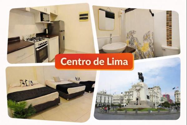 Centro Histórico de Lima, Departamentos Temporales, Забронировать  Лима Провинция Лима, рядом с Стадион «Альберто Гальярдо»
