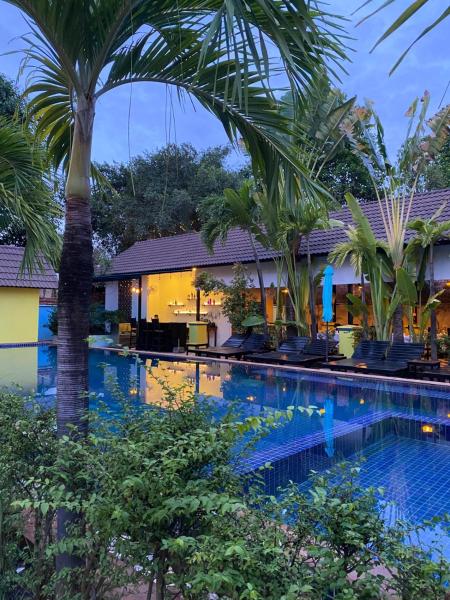 The Secret Garden Hotel, Забронировать  Сиемреап Провинция Сием-Рип, рядом с Wat Bo Temple