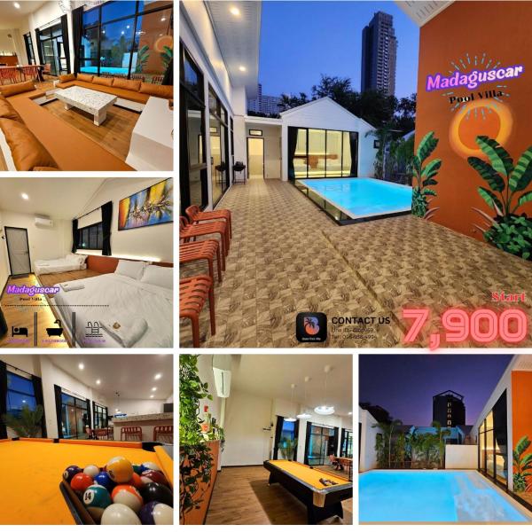 Madaguscar Private Pool Villa-Pattaya, Забронировать  Джомтьен-Бич 